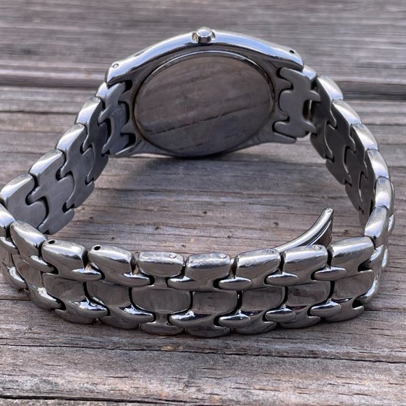 Vintage PRYNGEPS Wristwatch Silver Tone Analog Date Indicator - Picture 14 of 16